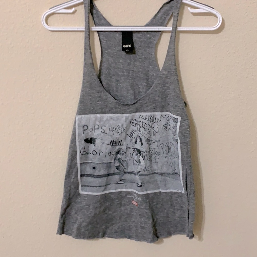 Obey Martha Cooper for Obey Graffiti Tank Top